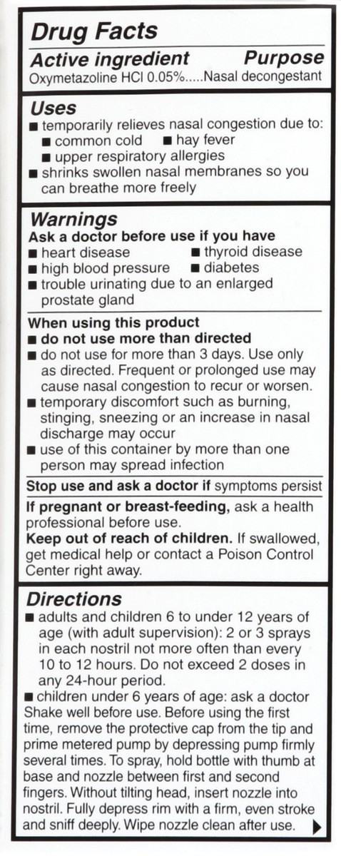 slide 3 of 6, Kroger Maximum Strength No Drip Nasal Spray, 1 fl oz