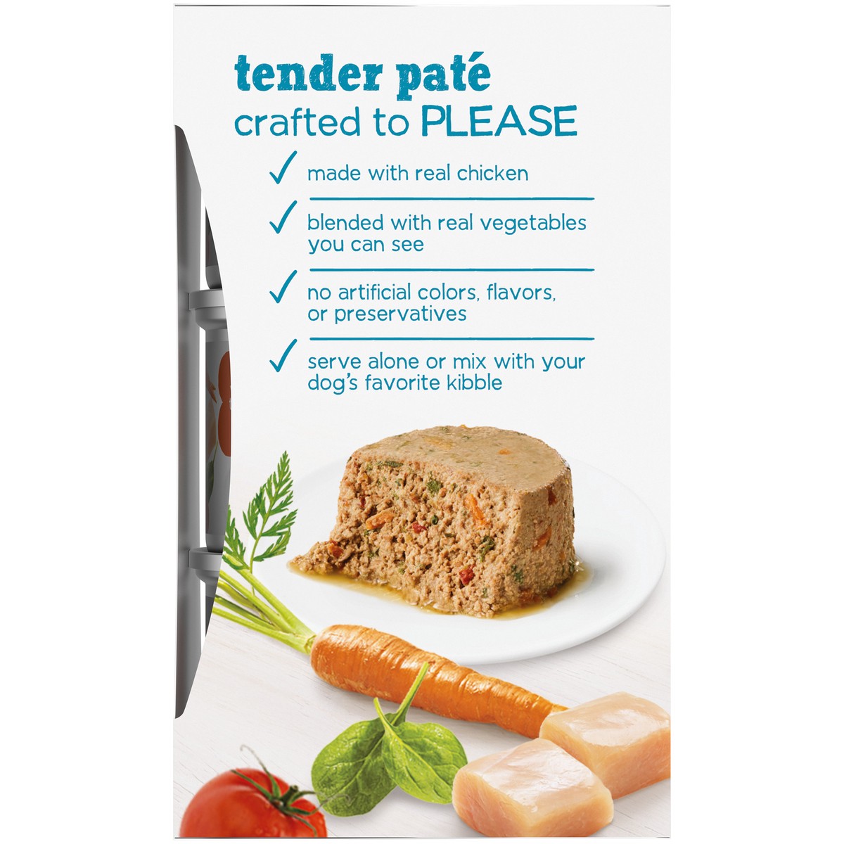 slide 3 of 9, Beneful Purina Beneful Small Breed Wet Dog Food, IncrediBites Pate With Real Chicken Recipe, 9 oz