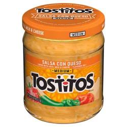 Tostitos Dips Salsa Con Queso 15 Oz