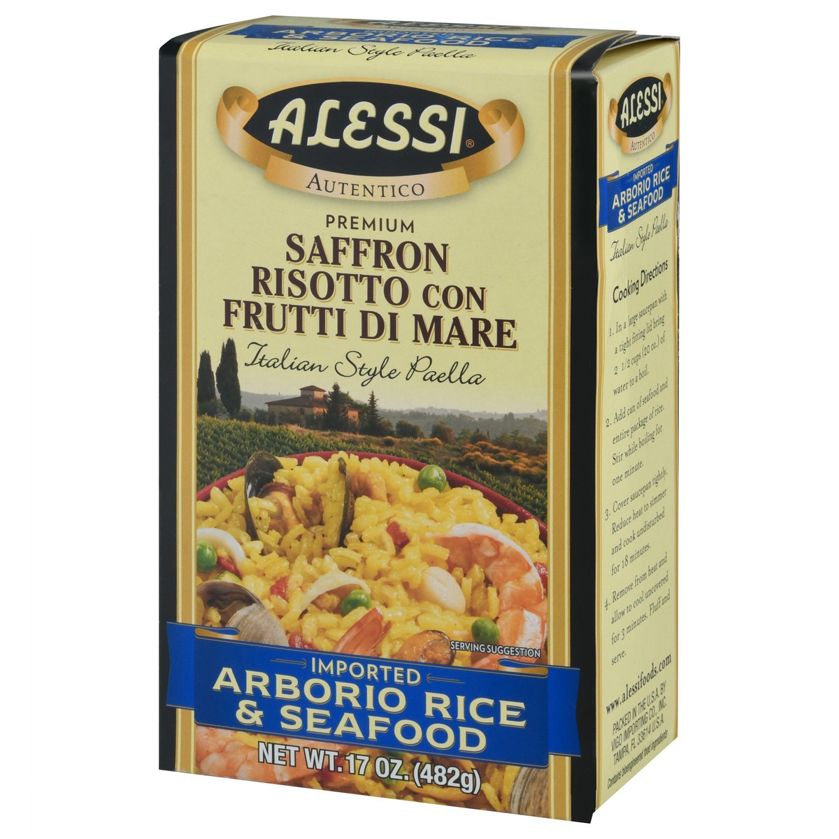 slide 13 of 14, Alessi Imported Arborio Rice & Seafood 17 oz, 17 oz