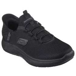 Skechers Work Men's Summit Slip-In Slip Resistant Work Footwear, Black, Size 12
