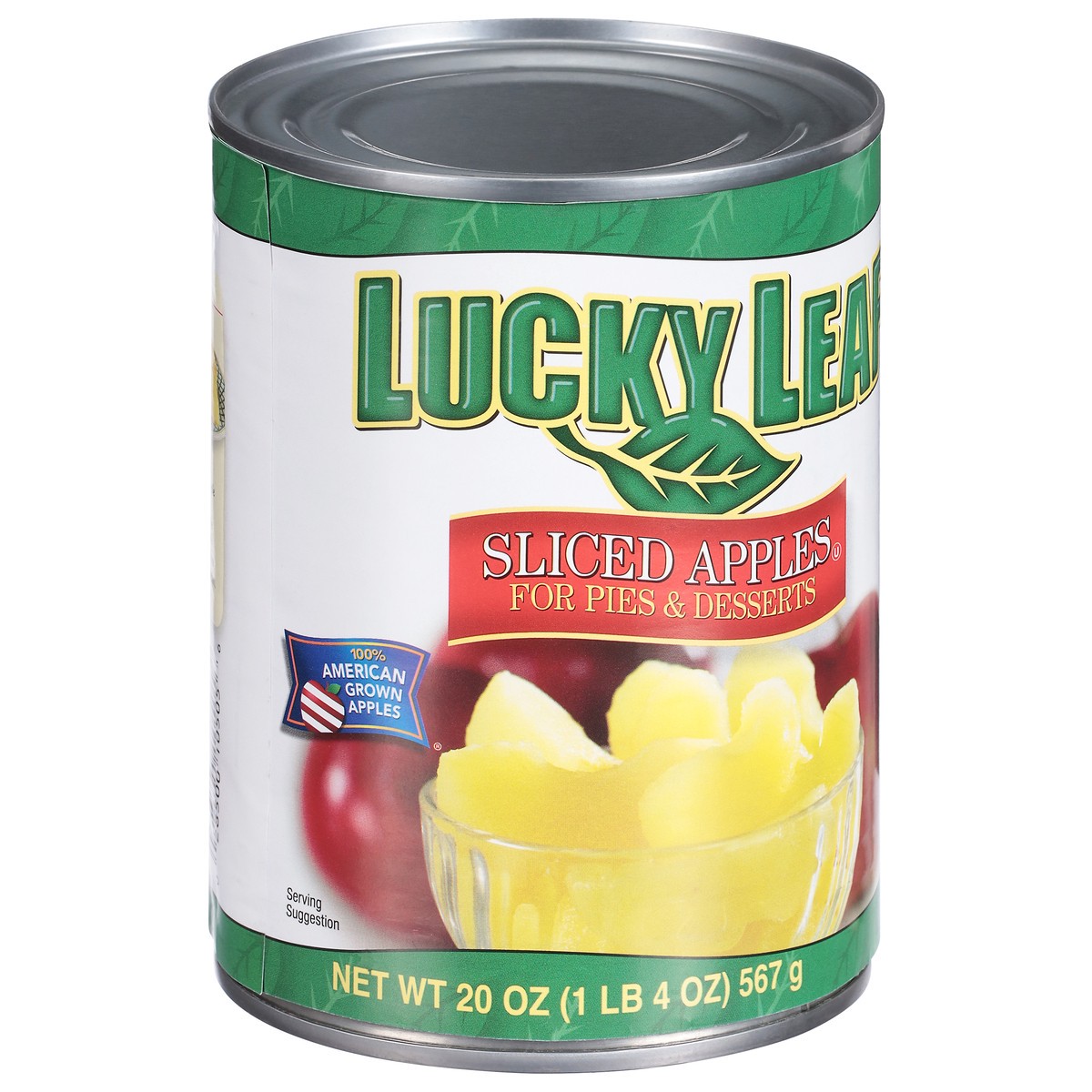 slide 5 of 12, Lucky Leaf Sliced Apples 20 oz, 20 oz