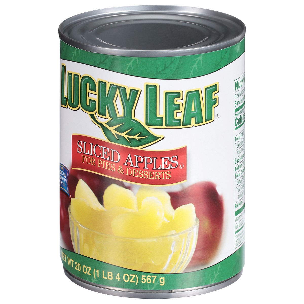 slide 11 of 12, Lucky Leaf Sliced Apples 20 oz, 20 oz