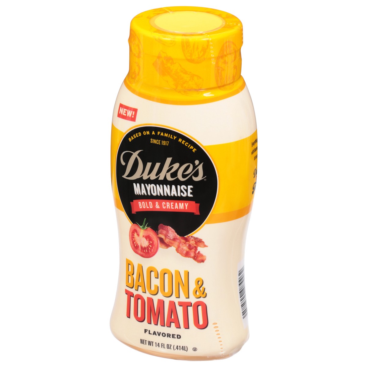 slide 3 of 9, Duke's Bold & Creamy Bacon & Tomato Flavored Mayonnaise 14 fl oz, 14 fl oz