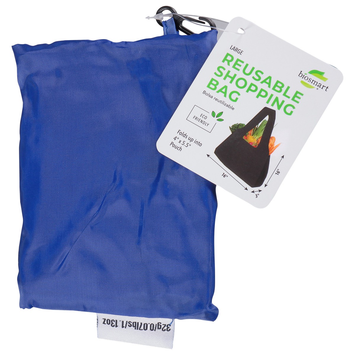 slide 8 of 12, Biosmart Jacent Large Reusable Shopping Bag, 1 ct