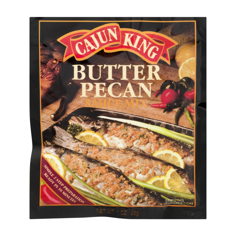 slide 1 of 1, Cajun King Butter Pecan Sauce Mix, 1 oz