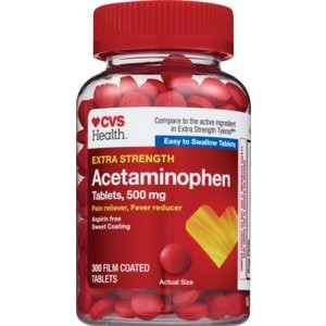 slide 1 of 1, CVS Health Extra Strength Pain Relief Sweet Coated Tablets, 300 Ct, 300 ct