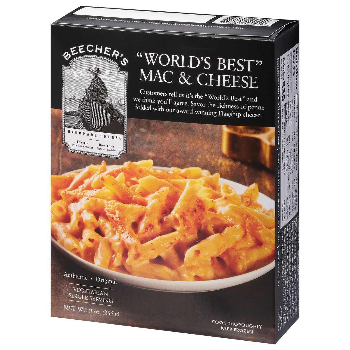 slide 8 of 9, Beecher's Authentic Original Mac & Cheese 9 oz, 9 oz
