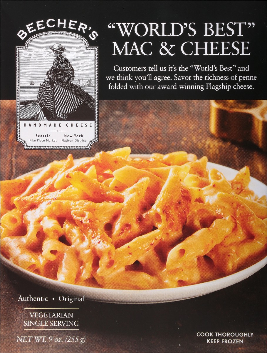 slide 3 of 9, Beecher's Authentic Original Mac & Cheese 9 oz, 9 oz