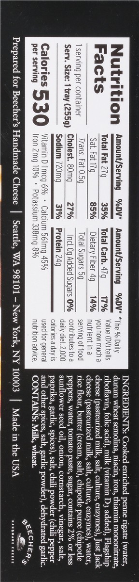 slide 4 of 9, Beecher's Authentic Original Mac & Cheese 9 oz, 9 oz