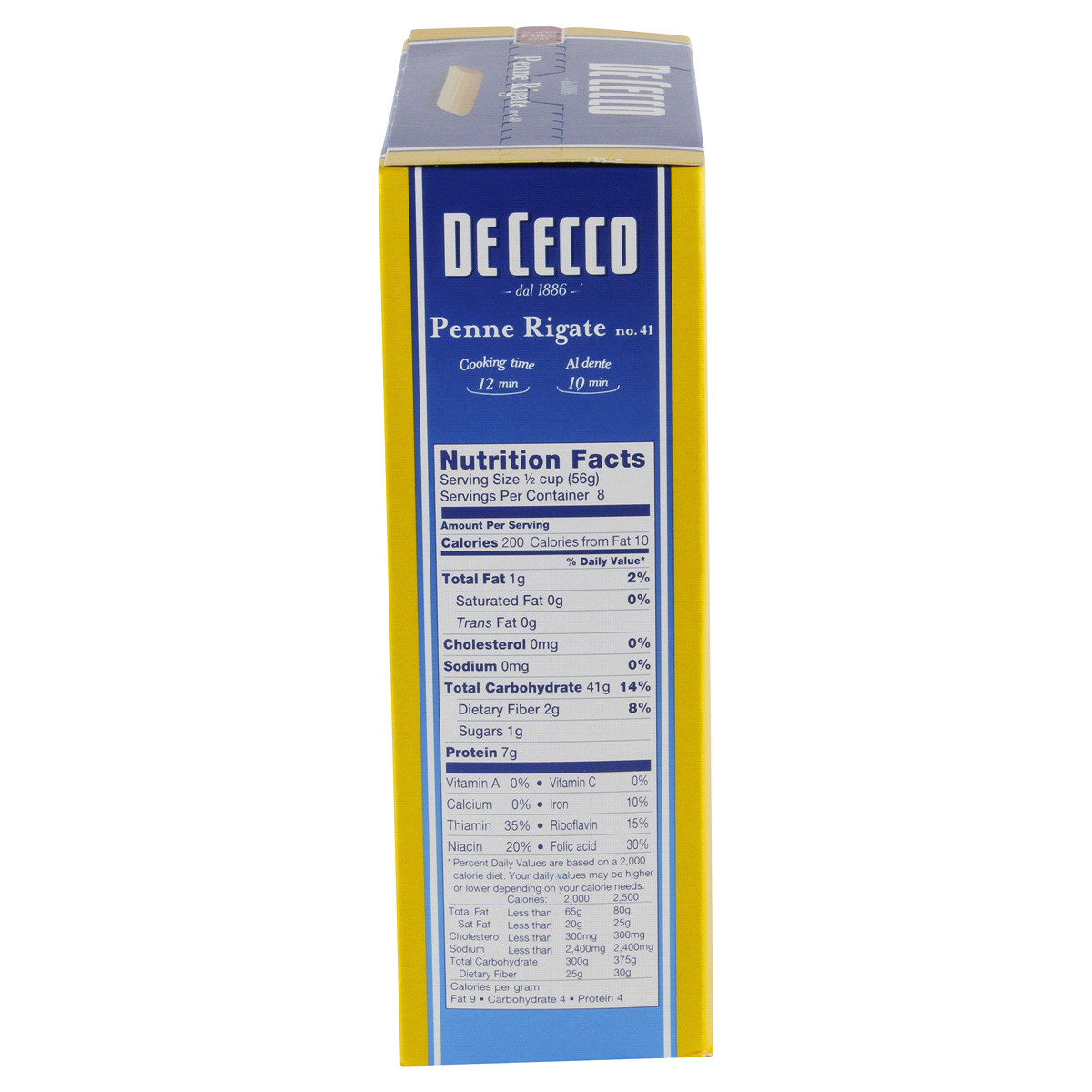 slide 6 of 6, De Cecco Penne Rigate Pasta, 16 oz