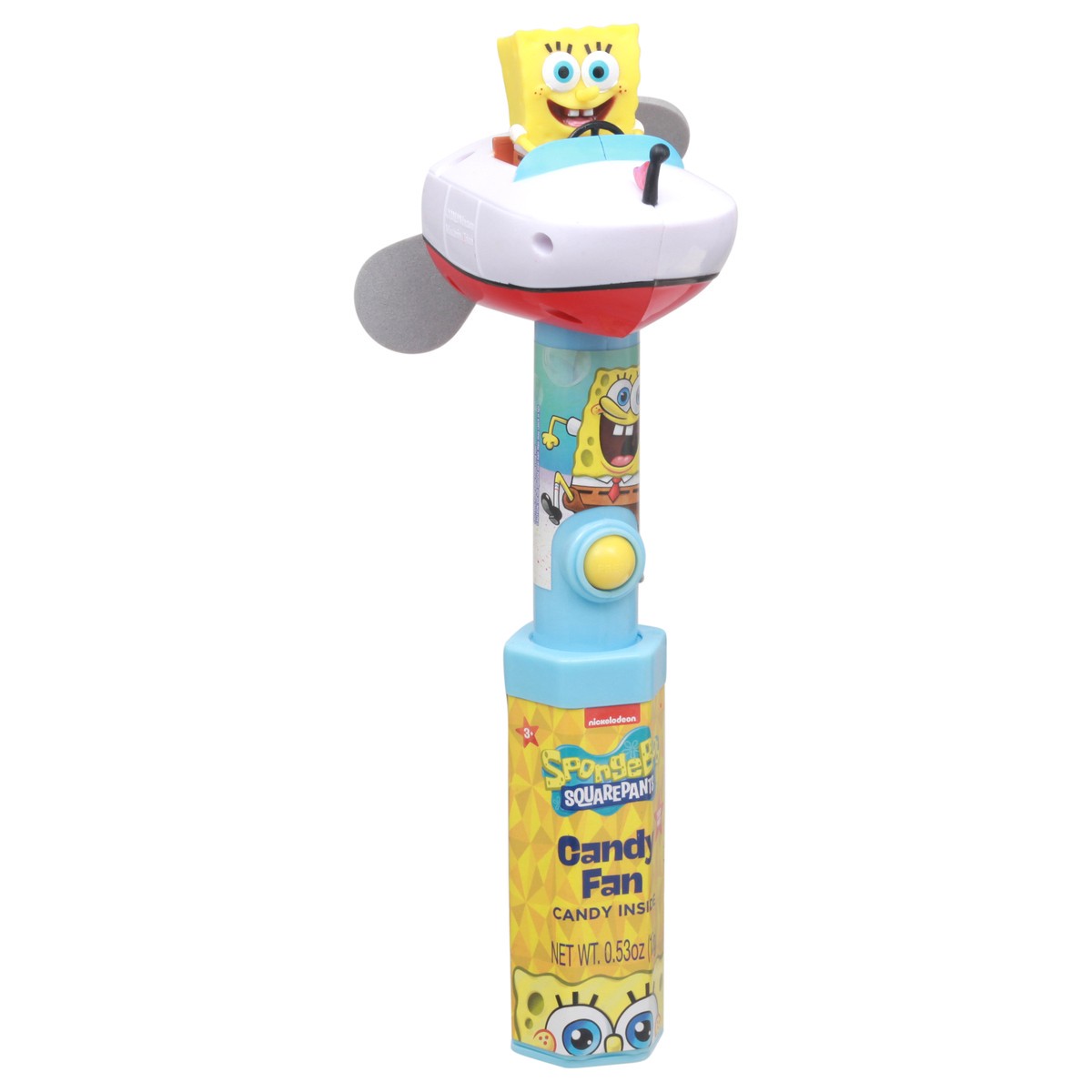 slide 2 of 13, Spongebob Squarepants 3+ Candy Fan 0.53 oz Not Packed, 0.53 oz