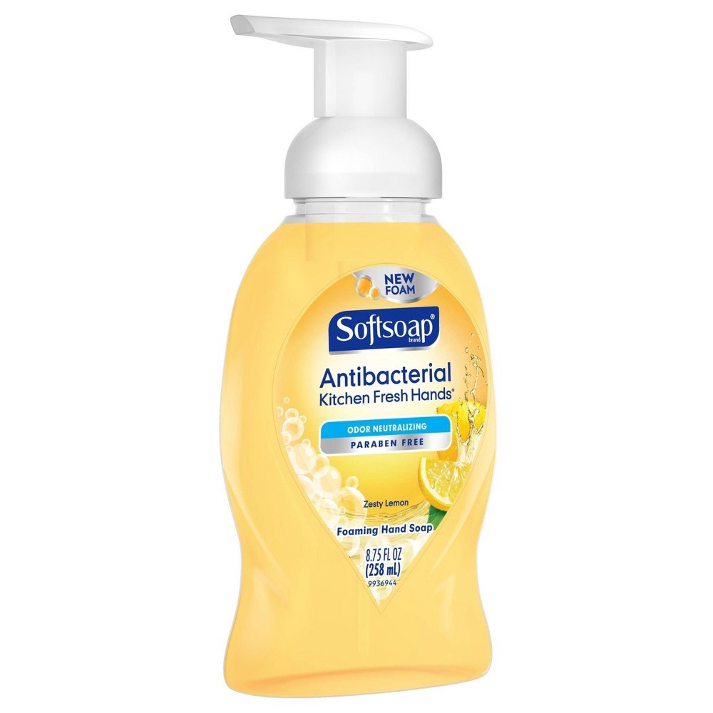 slide 2 of 3, Softsoap Foaming Hand Soap Pump Antibacterial - Kitchen Fresh Hands, 8.75 fl oz