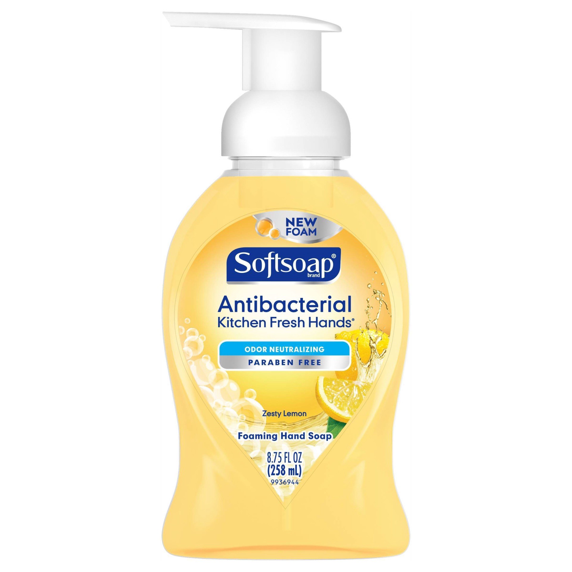 slide 1 of 3, Softsoap Foaming Hand Soap Pump Antibacterial - Kitchen Fresh Hands, 8.75 fl oz