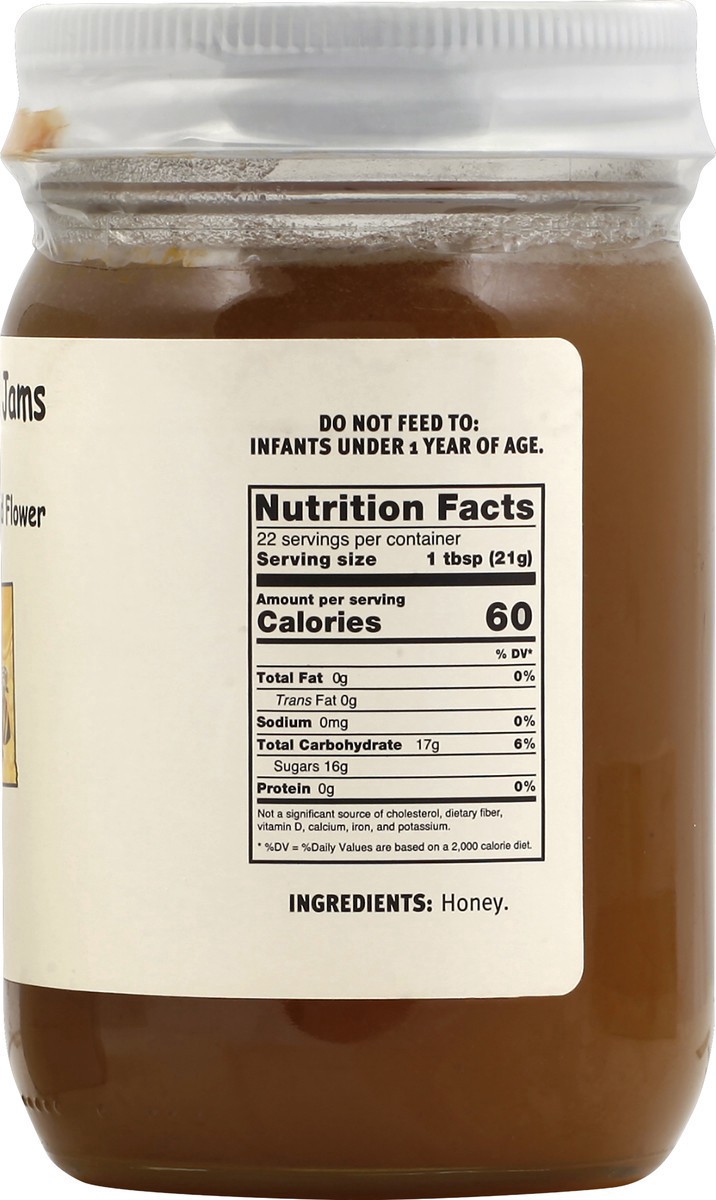 slide 6 of 7, Puget Sound Jams Wild Flower Raw Unfiltered Honey, 16 oz