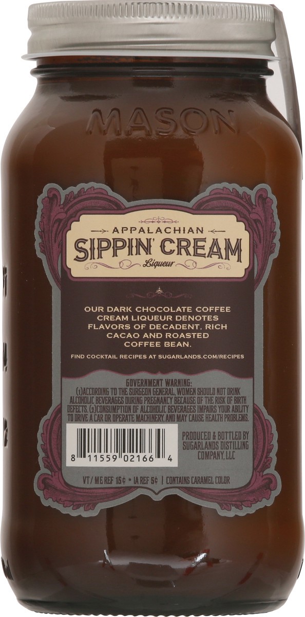 slide 5 of 9, Sugarlands Distilling Company Sugarlands Sippin' Cream Dark Chocolate Coffee, 750 ml
