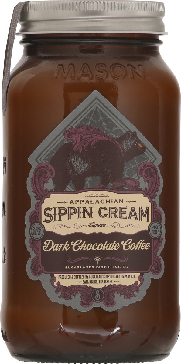 slide 6 of 9, Sugarlands Distilling Company Sugarlands Sippin' Cream Dark Chocolate Coffee, 750 ml