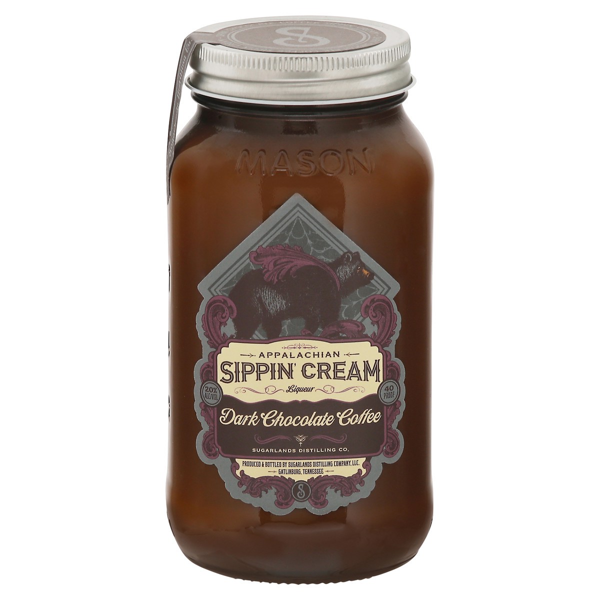 slide 1 of 9, Sugarlands Distilling Company Sugarlands Sippin' Cream Dark Chocolate Coffee, 750 ml