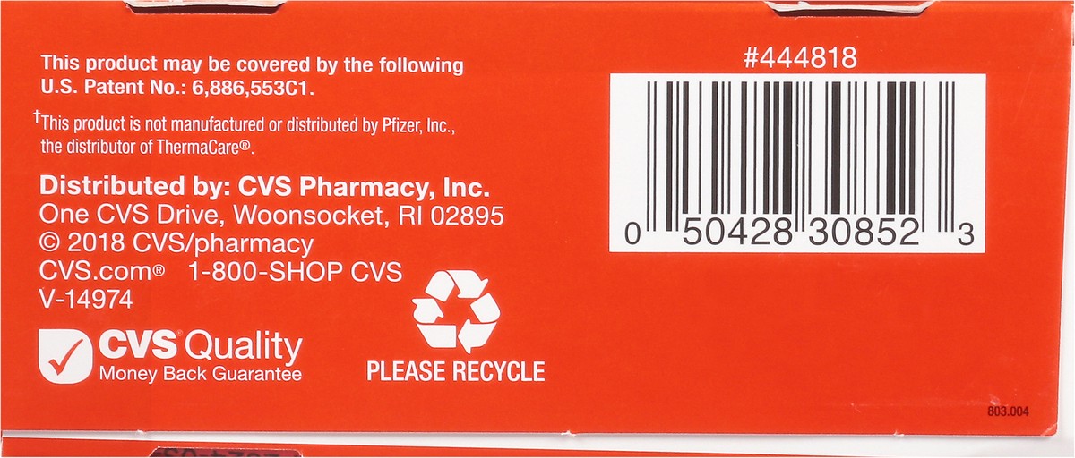 slide 8 of 15, CVS Health Heat Therapy Patches, Small, 4Ct, 1 ct