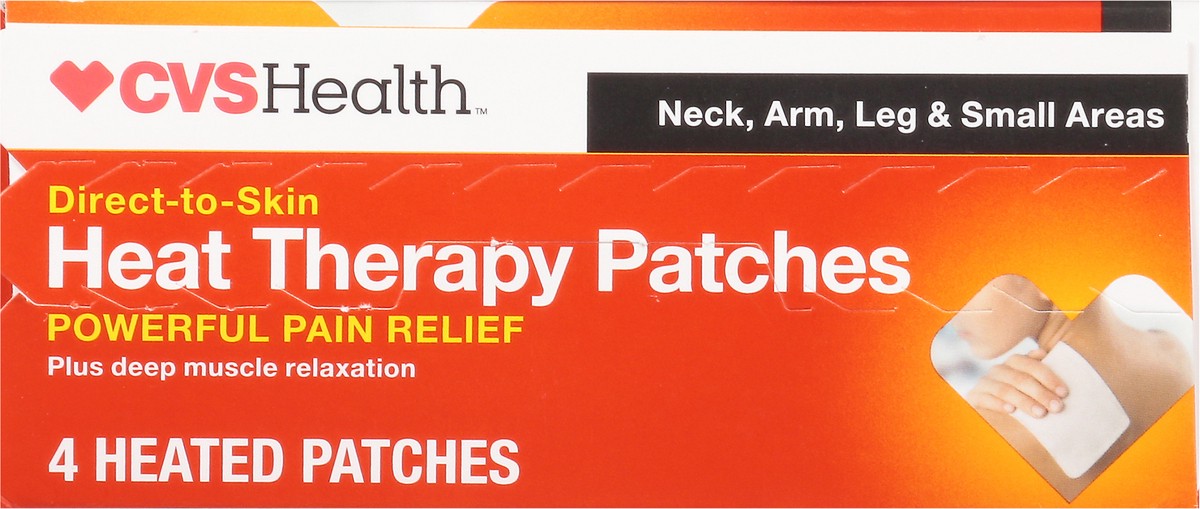 slide 2 of 15, CVS Health Heat Therapy Patches, Small, 4Ct, 1 ct