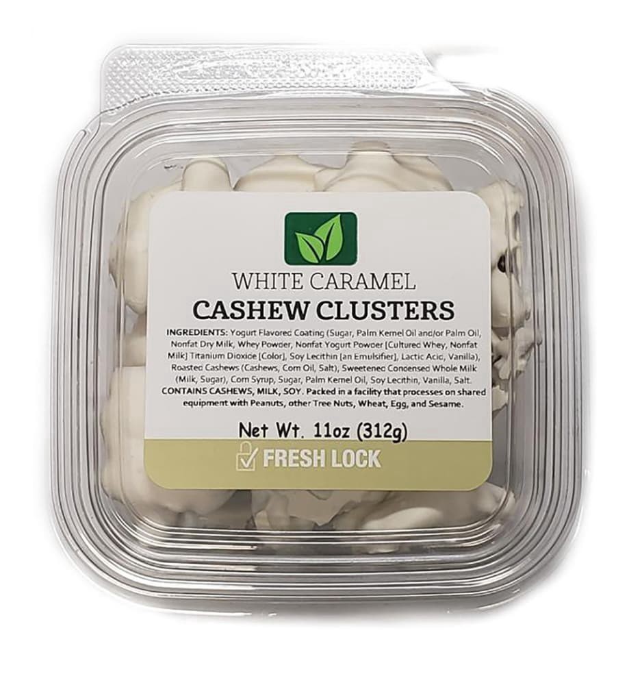 slide 2 of 2, Torn & Glasser White Caramel Cashew Clusters, 11 oz