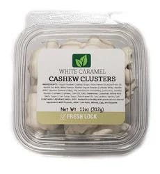 Torn & Glasser White Caramel Cashew Clusters
