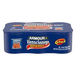 Armour Star Canned Vienna Sausage Hot & Spicy Flavor
