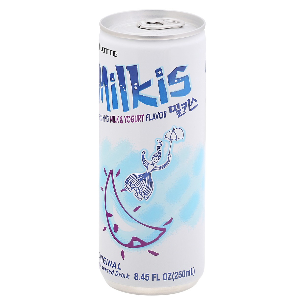 slide 13 of 14, Lotte Milkis Milk & Yogurt Flavor Carbonated Drink 8.45 fl oz, 8.45 fl oz