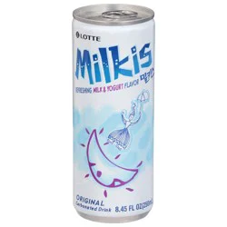 Lotte Milkis Milk & Yogurt Flavor Carbonated Drink 8.45 fl oz