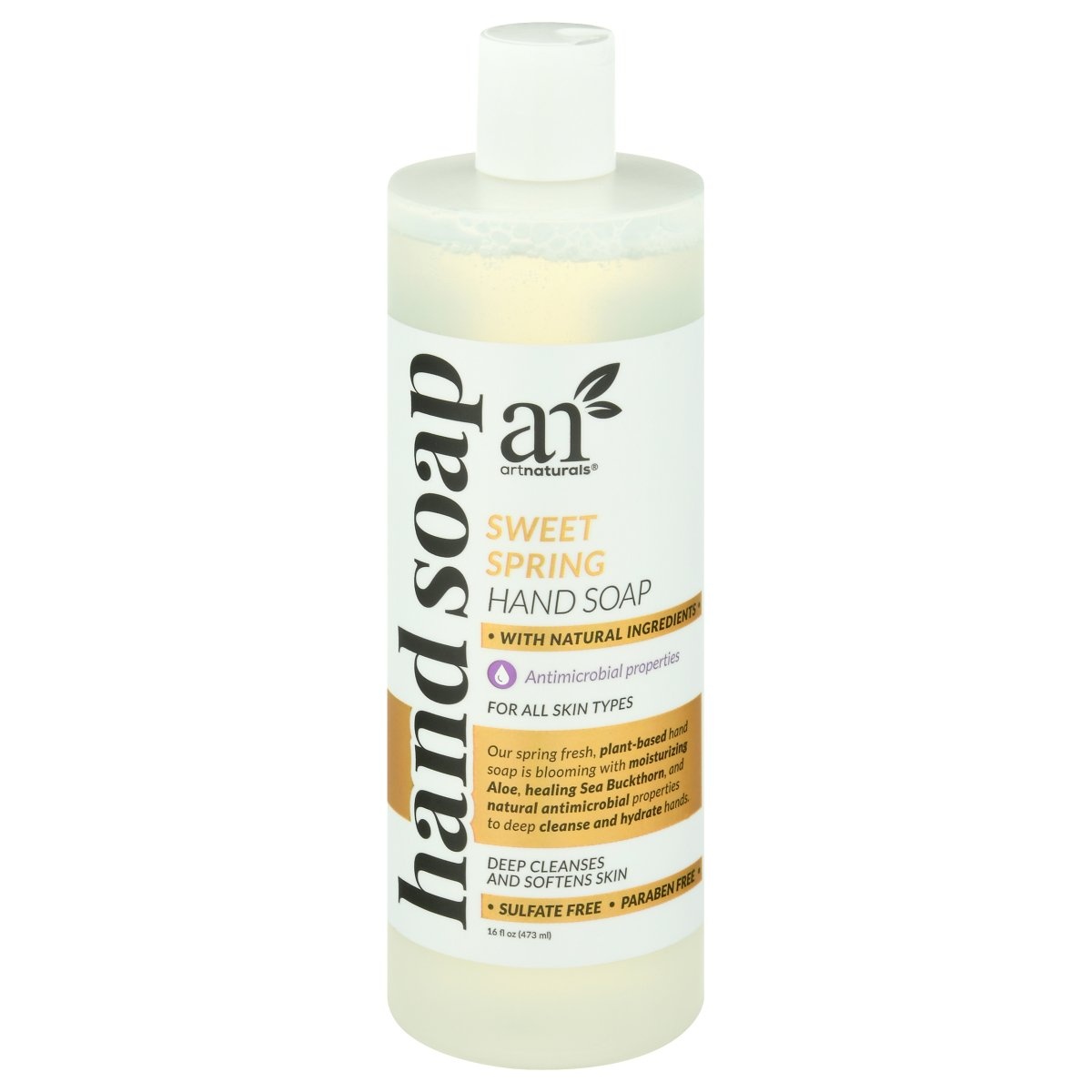 slide 1 of 1, artnaturals Sweet Spring Natural Hand Soap, 16 oz