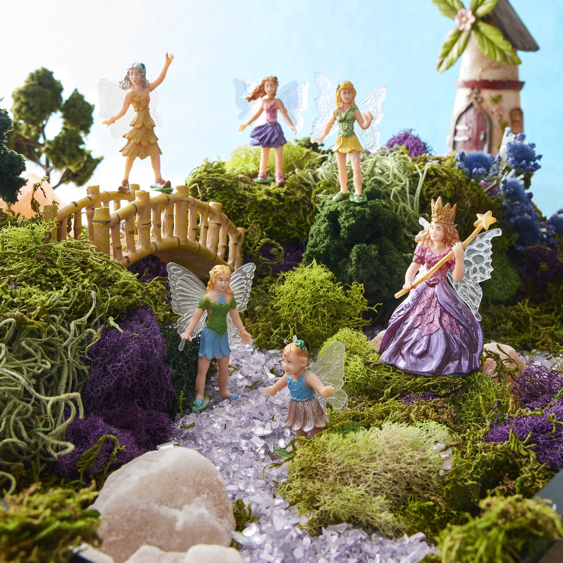 slide 3 of 3, Safari Ltd. Safari Ltd Toobs Fairy Fantasies, 6 figures