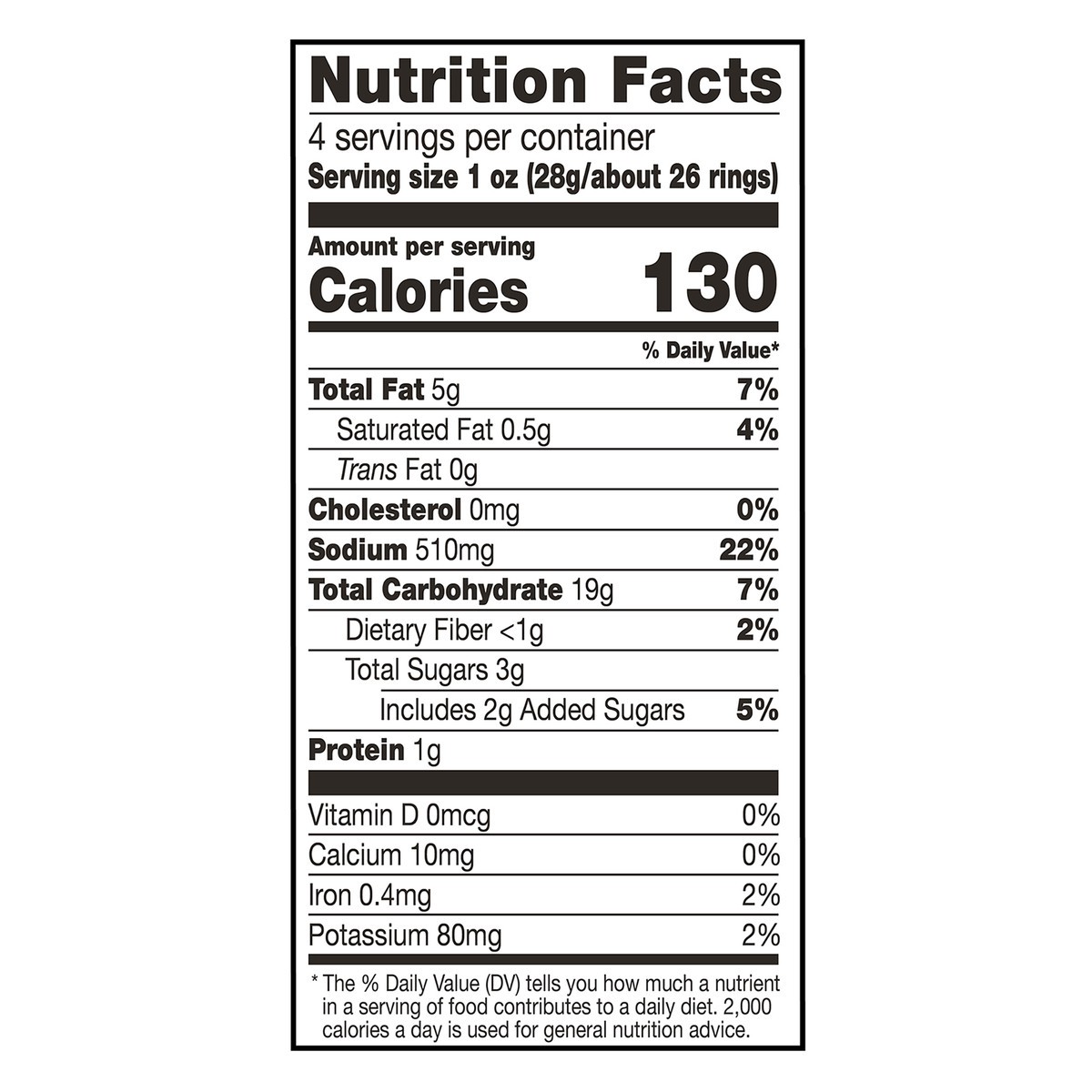 slide 4 of 11, Hawaiian 4 oz Hawaiian Sweet Maui Onion Rings, 4 oz