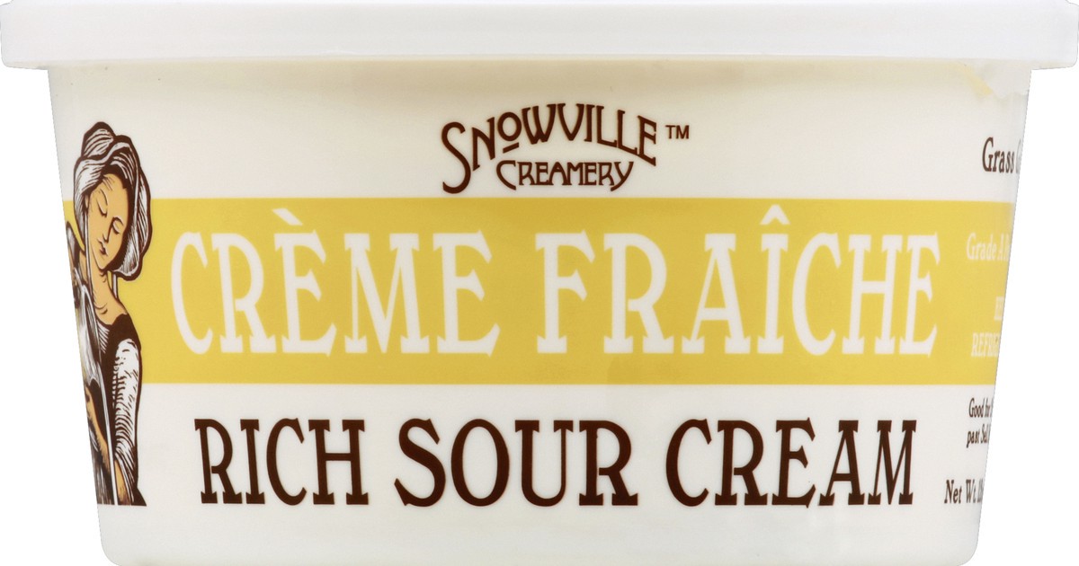 slide 3 of 3, Snowville Creamery Snowville Creme Fraiche 12 Oz, 12 oz