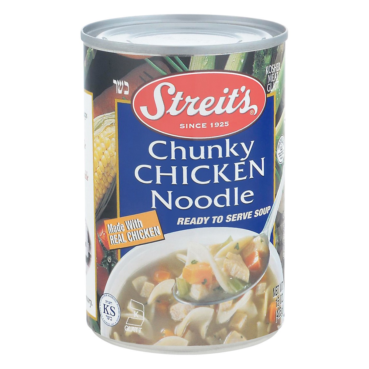 slide 9 of 14, Streit's Chunky Chicken Noodle Ready To Serve Soup 15 oz, 15 oz