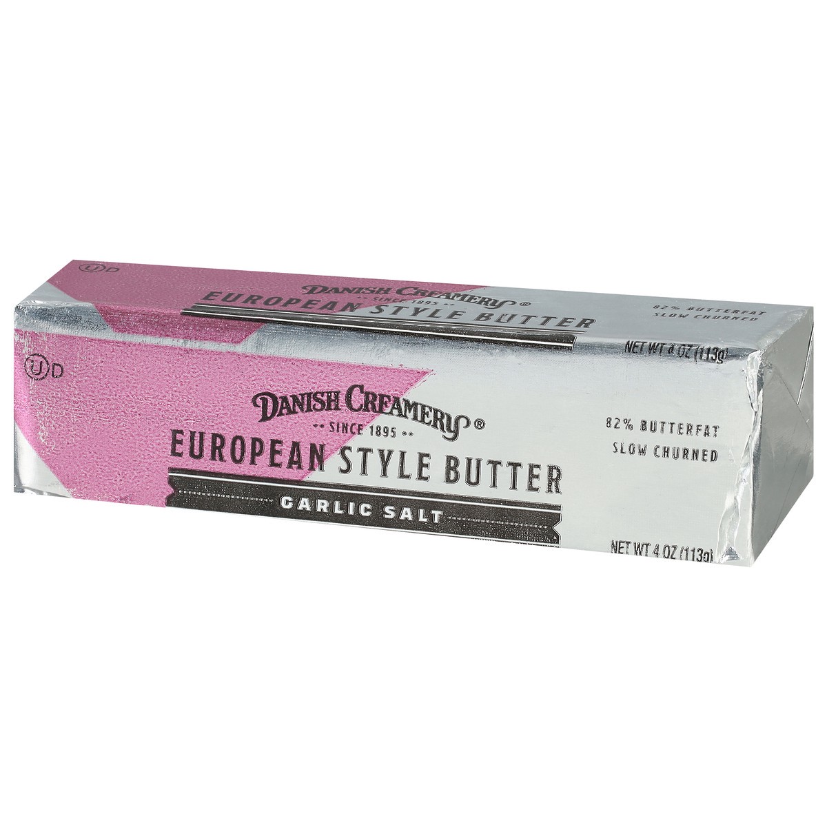slide 11 of 13, Danish Creamery European Style Garlic Salt Butter 4 oz, 4 oz
