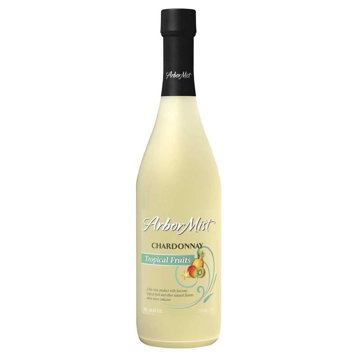 slide 1 of 1, Arbor Mist Tropical Fruits Chardonnay Wine, 750 ml