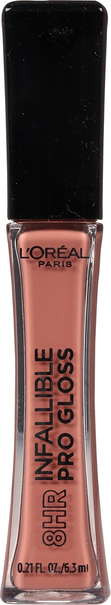 slide 6 of 9, L'Oréal Infallible Barely Nude 815 8HR Pro Gloss 0.21 fl oz, 0.21 fl oz