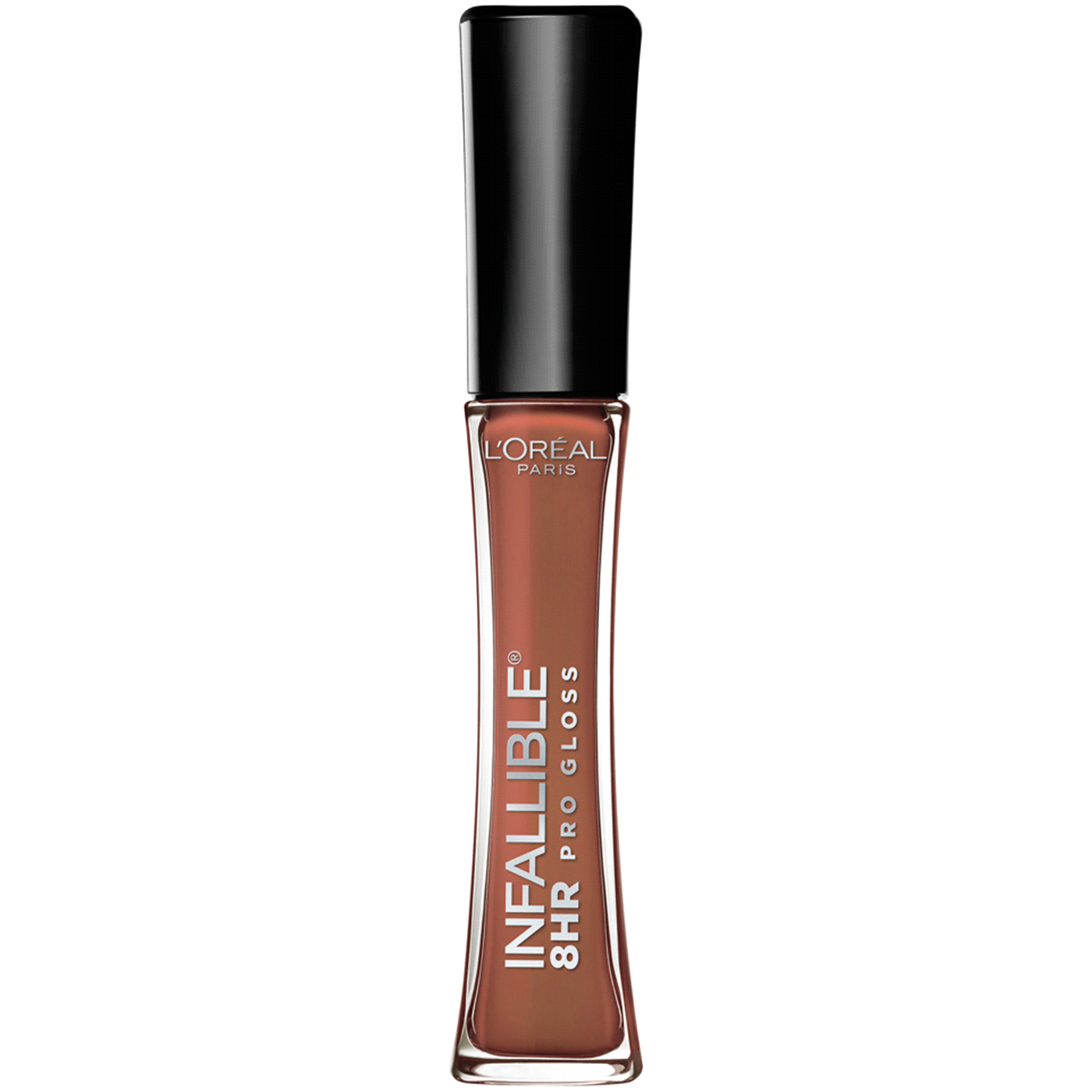 slide 1 of 1, L'Oréal Infallible 8 Hour Pro Lip Gloss - Barely Nude, 0.21 oz