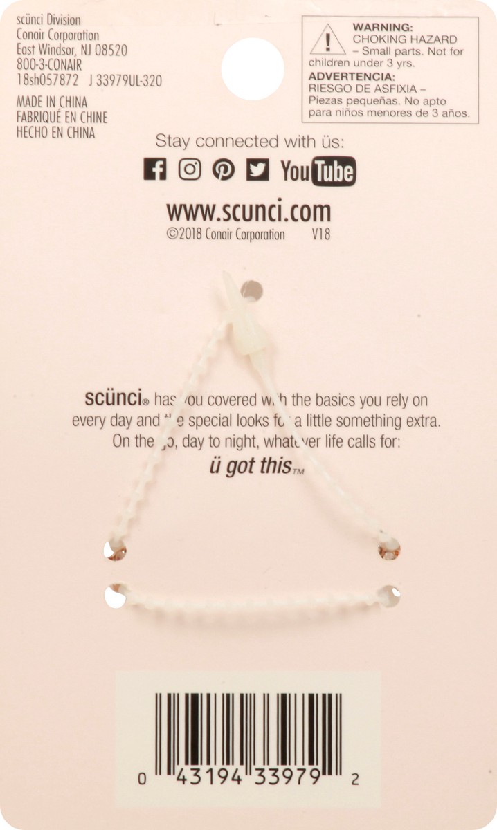 slide 4 of 10, scünci Jaw Clip 1 ea, 1 ct