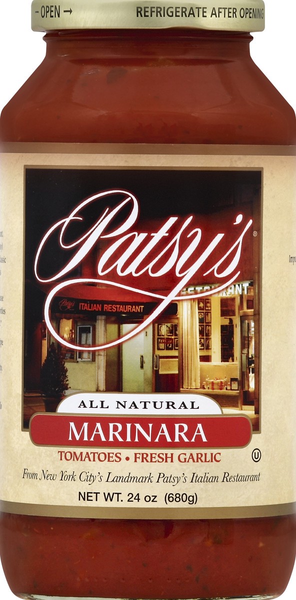 slide 1 of 2, Patsy's Marinara 24 oz, 24 oz