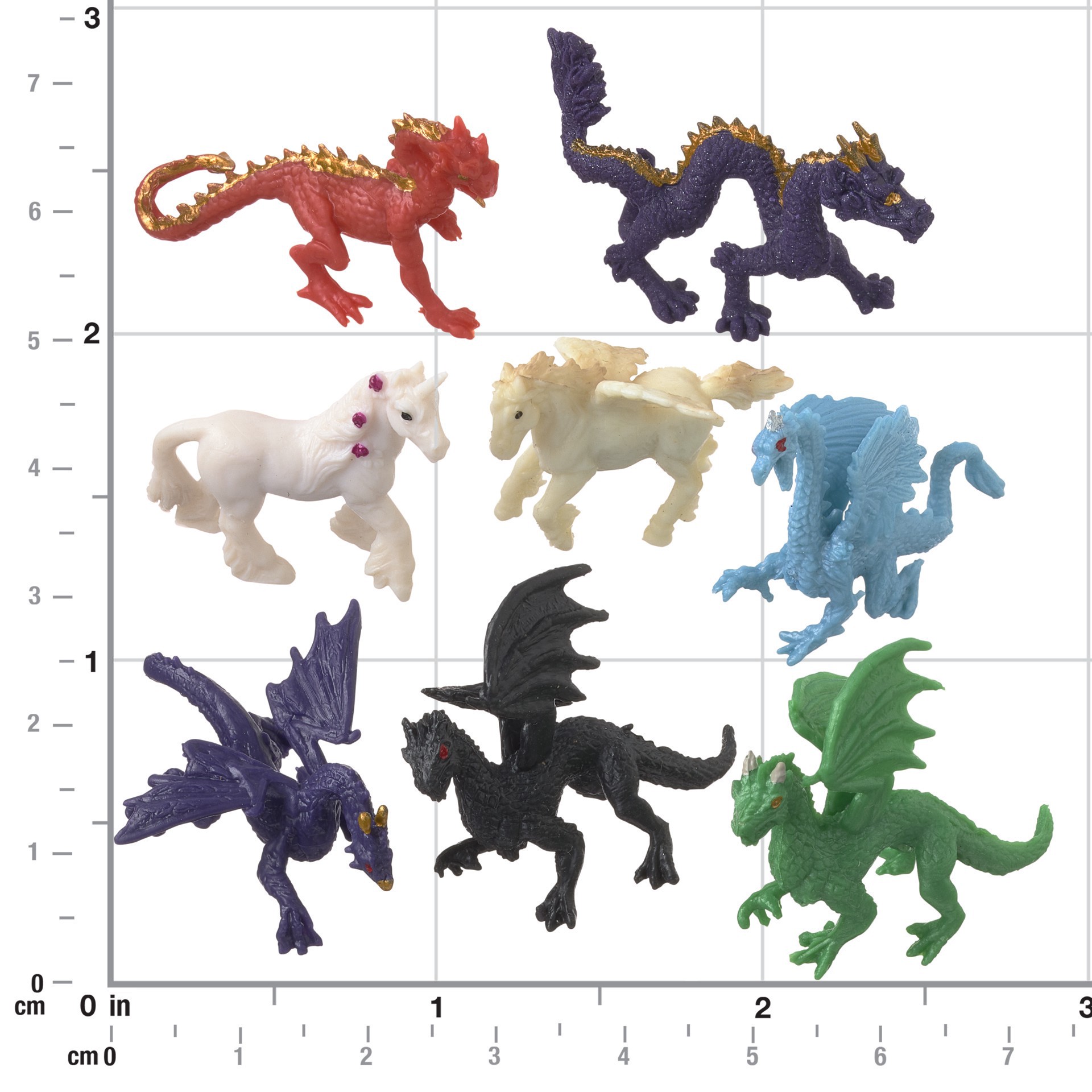 slide 2 of 4, Safari Ltd. Safari Ltd Good Luck Minis Fantasy Fun Pack, 3.8 in x 3.9 in