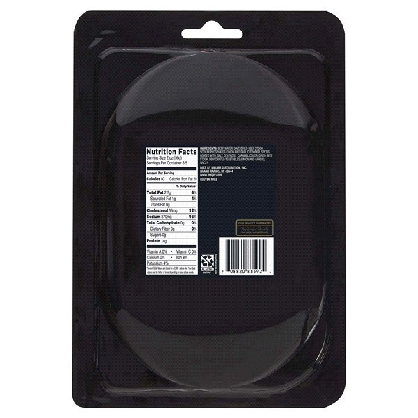 slide 3 of 5, FREDERIKS BY MEIJER Frederik's by Meijer Seasoned Roast Beef, 7 oz, 7 oz