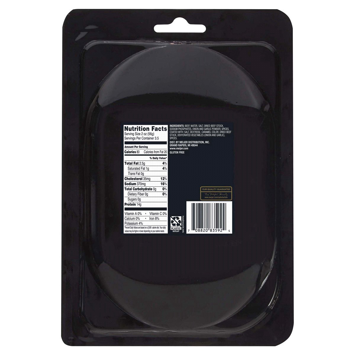 slide 2 of 5, FREDERIKS BY MEIJER Frederik's by Meijer Seasoned Roast Beef, 7 oz, 7 oz