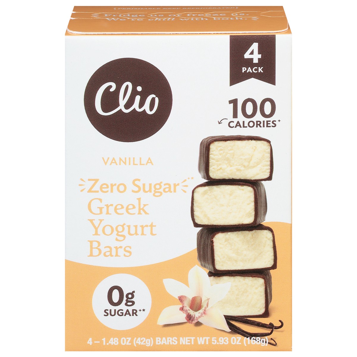 slide 3 of 14, Clio Yogurt Bars, 4 ct