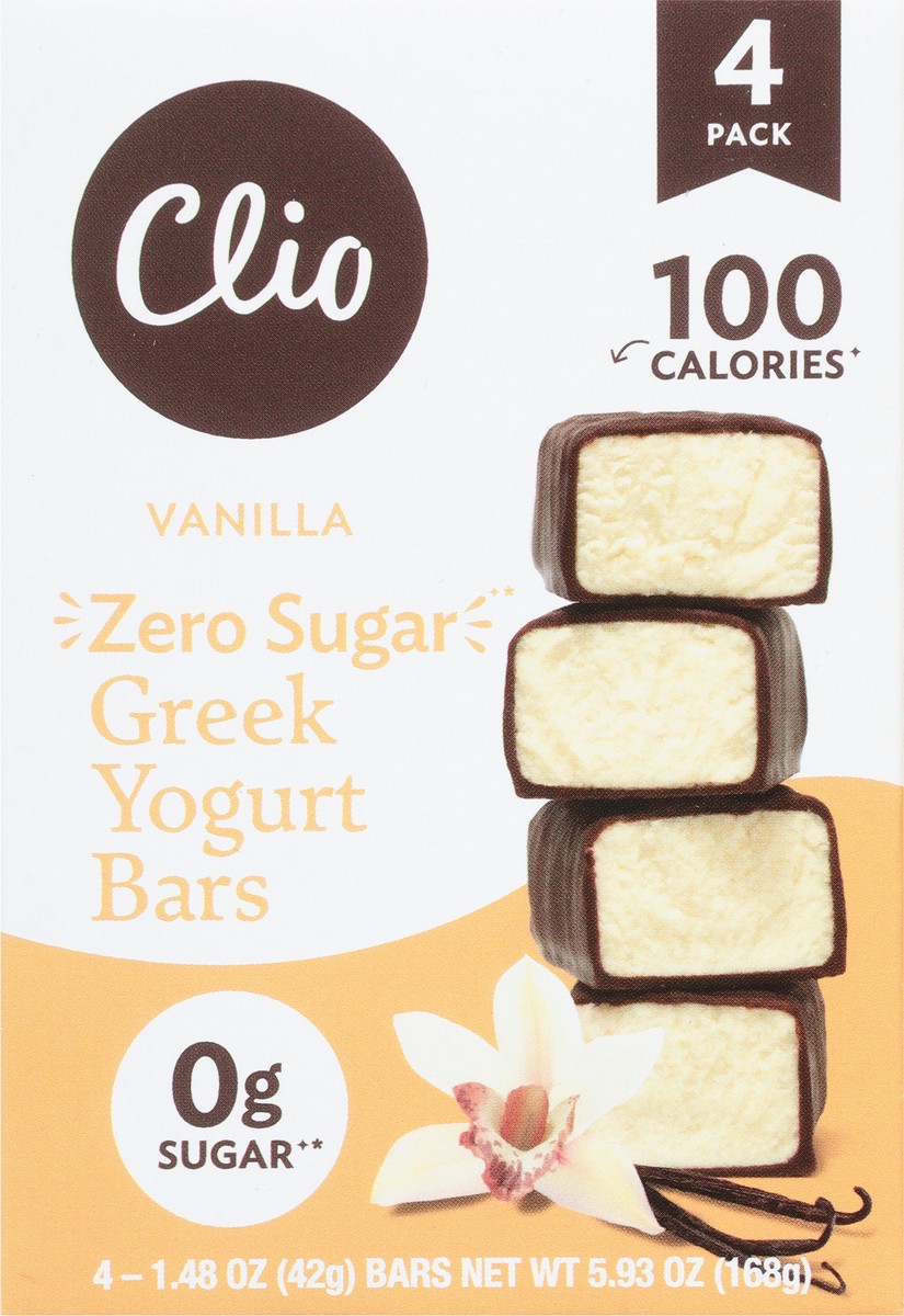 slide 13 of 14, Clio Yogurt Bars, 4 ct