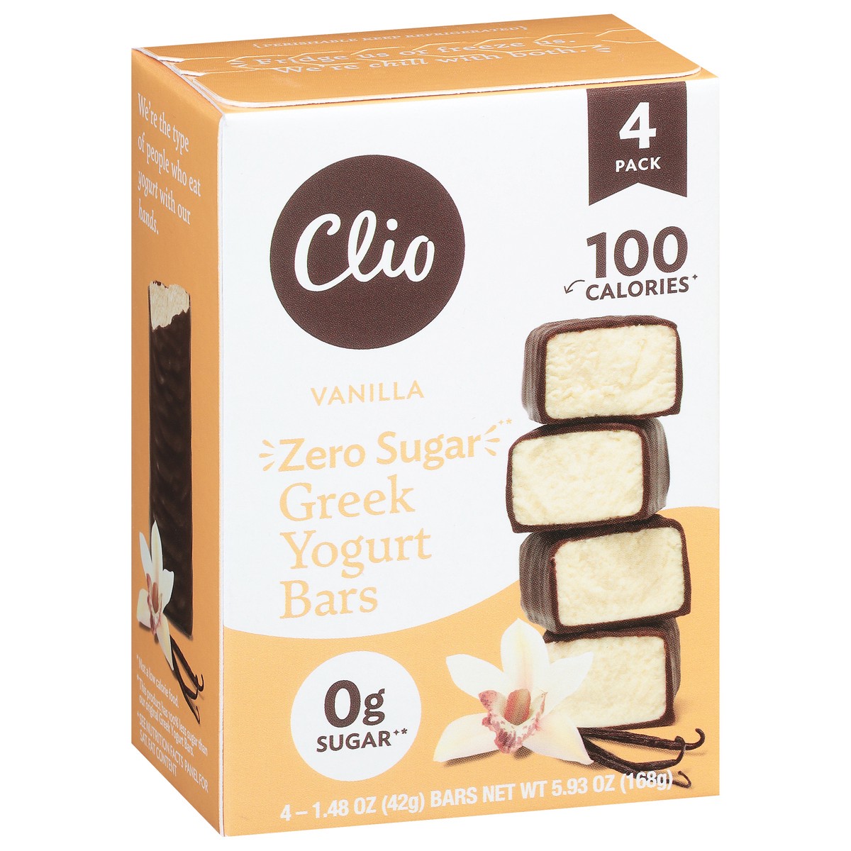 slide 12 of 14, Clio Yogurt Bars, 4 ct