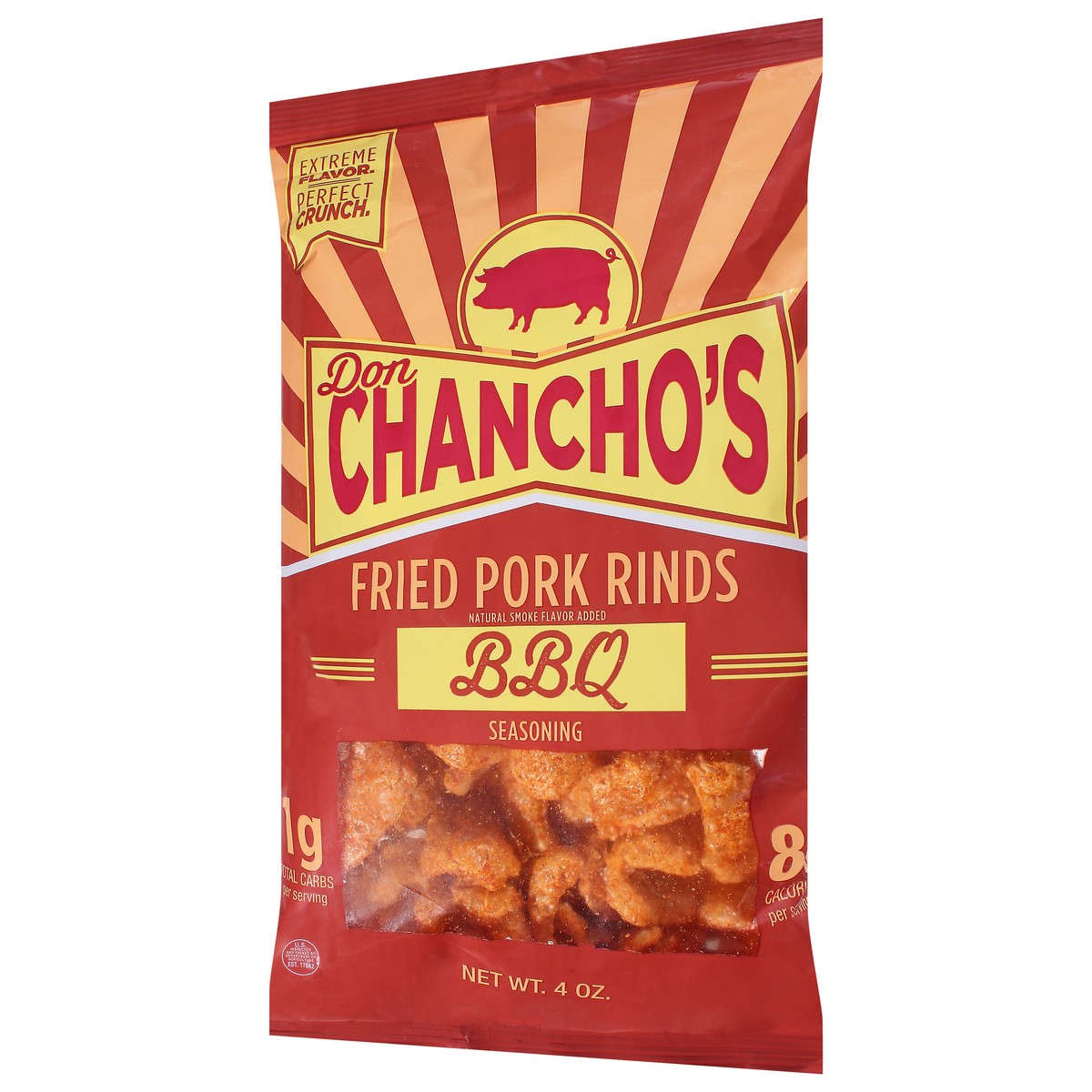 slide 9 of 14, Don Chanchos Pork Rinds Bbq- 4 oz, 4 oz
