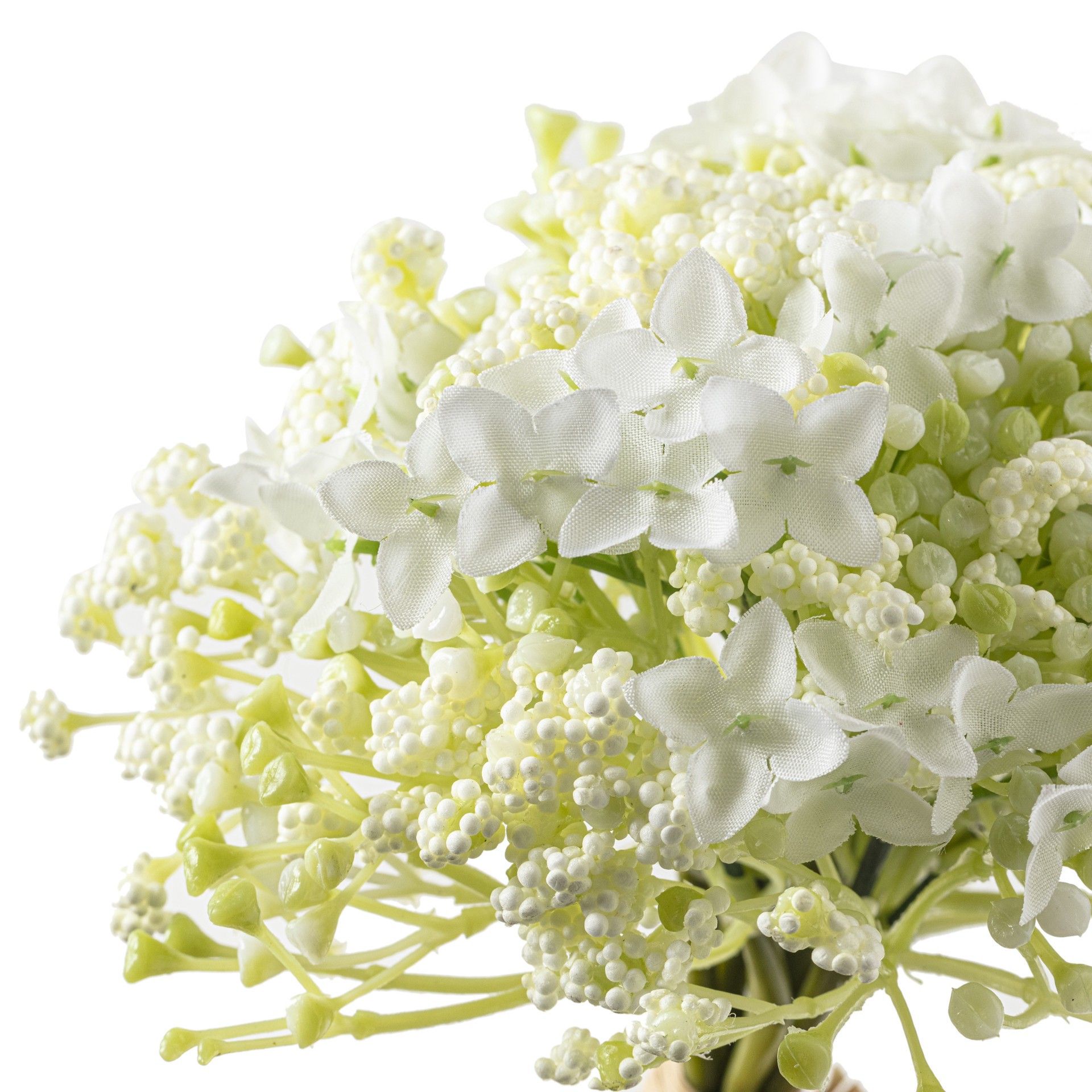 slide 3 of 3, 10" White Baby's Breath Bundle By Ashland, 10 in