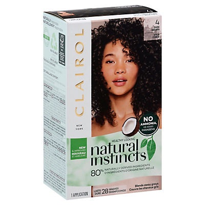 slide 1 of 1, Clairol Natural Instincts 28 Dark Brown, 1 ct