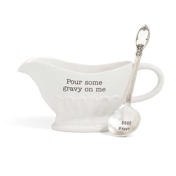 slide 1 of 1, Mud Pie Gravy Boat And Warming Set, 1 ct